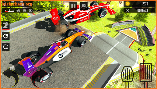 Formula Car Crash Game 2021 : Beam Car Jump Arena screenshot