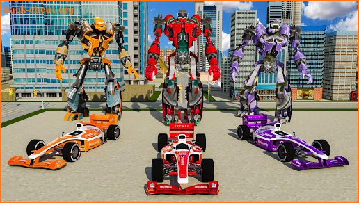 Formula Car Robot City Battle 2019 screenshot