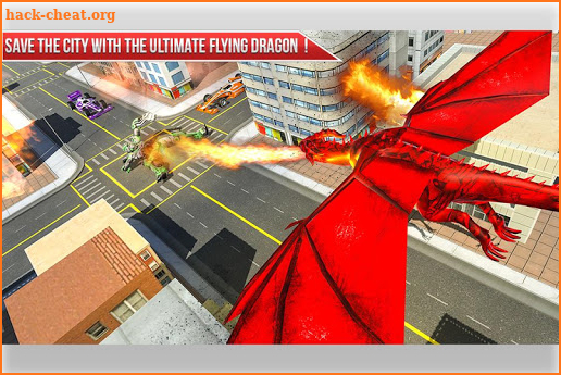 Formula Car Robot Transform - Flying Dragon Robot screenshot