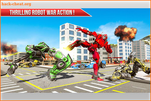 Formula Car Robot Transform - Flying Dragon Robot screenshot