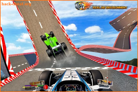 Formula Car Stunt  Race screenshot