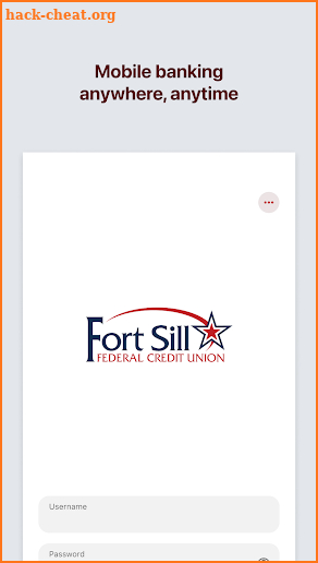 Fort Sill Federal Credit Union screenshot