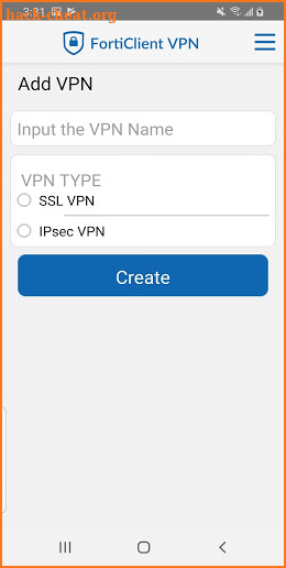 FortiClient VPN screenshot