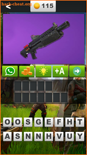 Fortnite Battle Royale Game Quiz screenshot