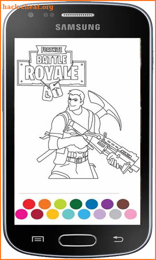 Fortnite Coloring Book screenshot