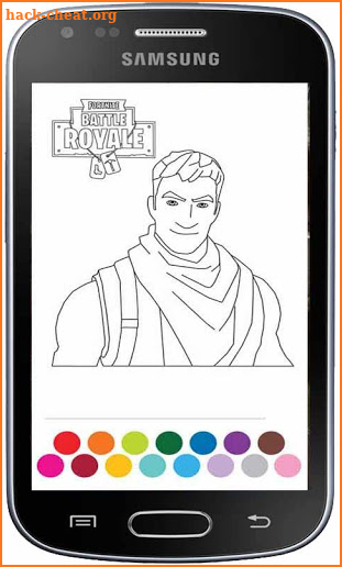 Fortnite Coloring Book screenshot