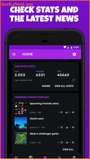 Fortnite Fam: friends, chat, news and more! screenshot