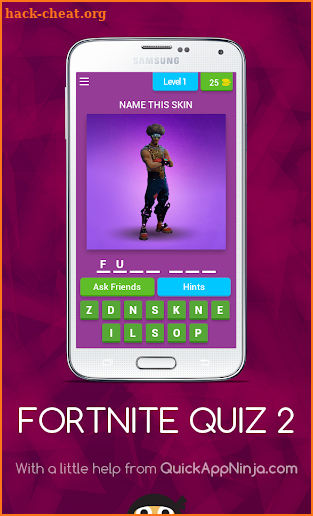 FORTNITE QUIZ 2 screenshot