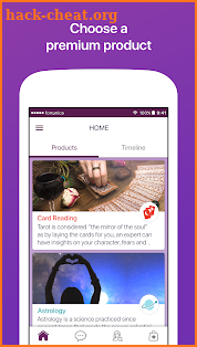 fortunica - Tarot & Medium screenshot