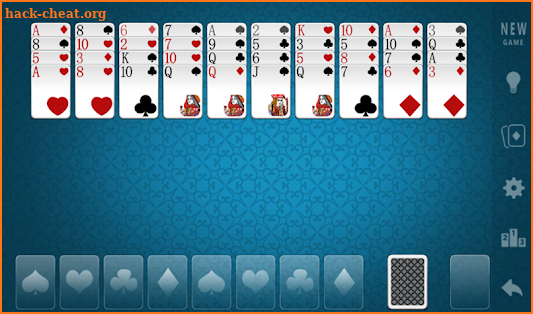 FORTY THIEVES SOLITAIRE screenshot