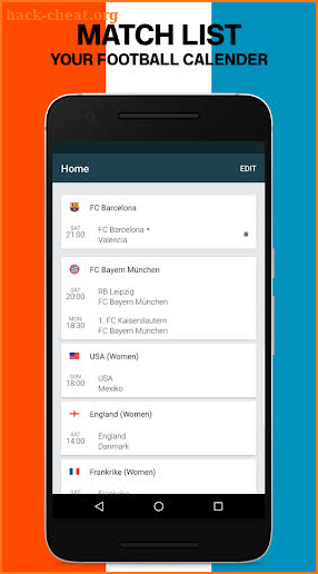 Forza Football - Live soccer scores screenshot