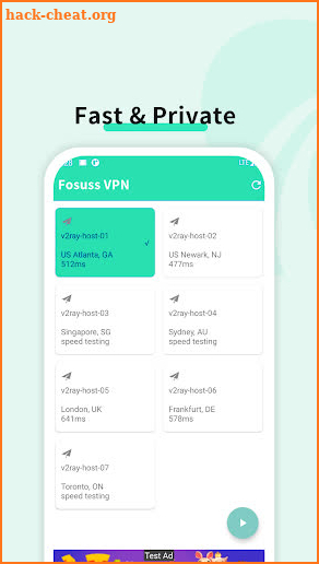 Fosuss Vpn screenshot