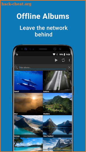 fotoFolio - Facebook Photo Gallery and Slideshows screenshot