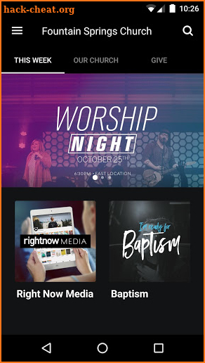 Fountain Springs Church Mobile screenshot