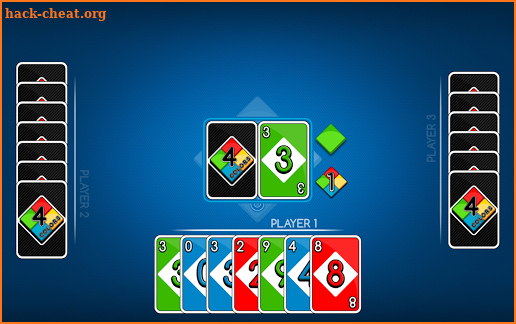 Four Colors Uno card screenshot