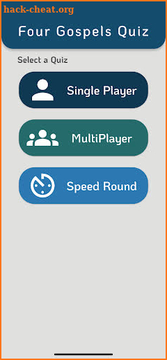 Four Gospels Quiz screenshot