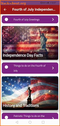 Fourth of July Independence Day screenshot