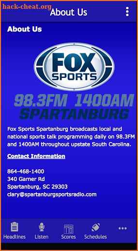 Fox Sports 1400 screenshot