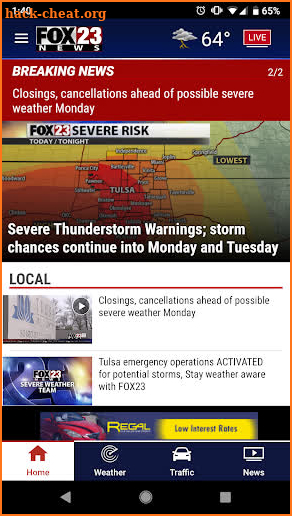 FOX23 News screenshot