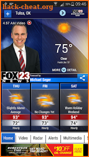 FOX23 Weather screenshot