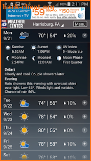 FOX43 Harrisburg Weather screenshot