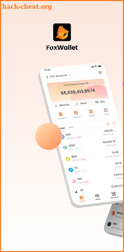 FoxWallet- Secure Crypto Asset screenshot