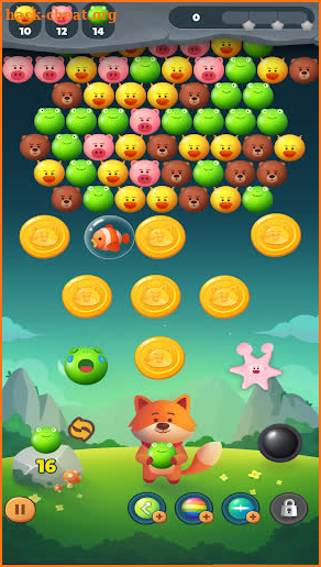 Foxy Bubble Shooter Fun screenshot