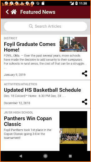 Foyil Public Schools screenshot