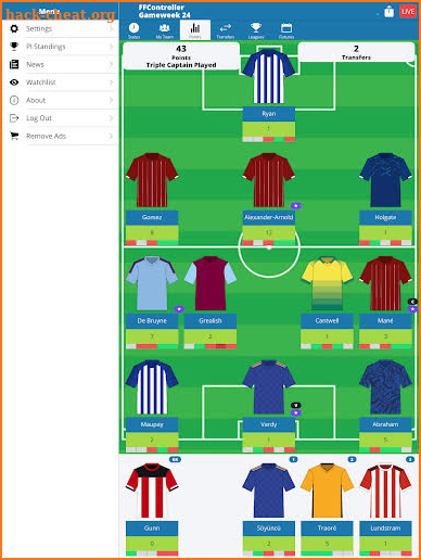 FPL Fantasy Football Controller Pro screenshot