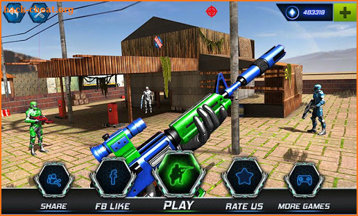 FPS Robot Shooter Strike: Anti-Terrorist Shooting screenshot