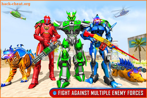 Fps Robot Shooting Game: Transforming Robot Games  screenshot