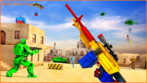 FPS Robot Shooting Games: Robot Game, Gun Games 3D screenshot