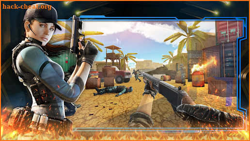 FPS Strike Shooting War Games screenshot