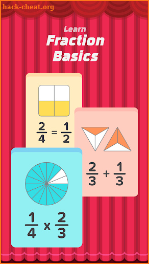 Fraction Basics - Easy & Effective Fractions Tutor screenshot