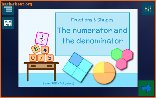 Fractions & Shapes screenshot