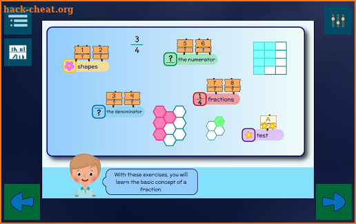 Fractions & Shapes screenshot