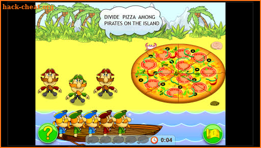 Fractions. Smart Pirates screenshot