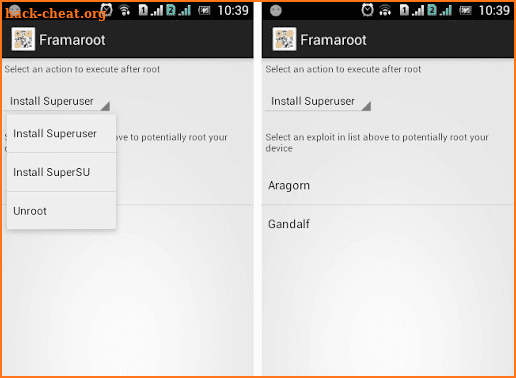 Framaroot : Premuim version screenshot