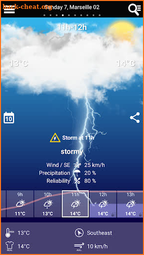 France Weather screenshot