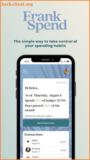 Frank Spend screenshot