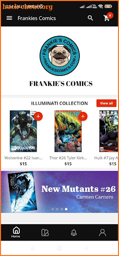 Frankie's Comics screenshot