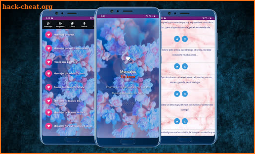 Frases de Amor y Mensajes Románticos Para Whatsapp screenshot