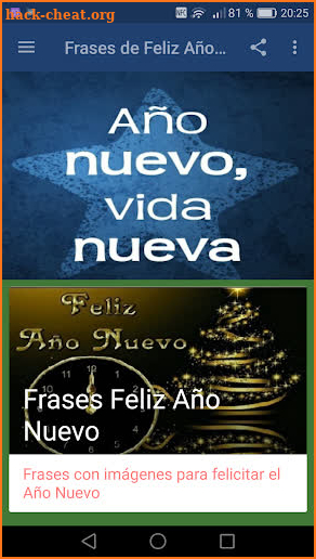 Frases de Feliz Año Nuevo 2019 screenshot