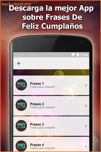 Frases De Feliz Cumpleaños Bonitas Y Cortas screenshot