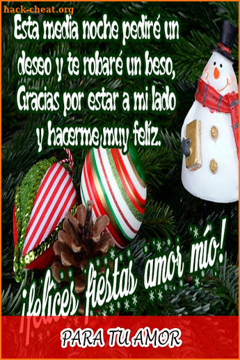 Frases de Navidad screenshot