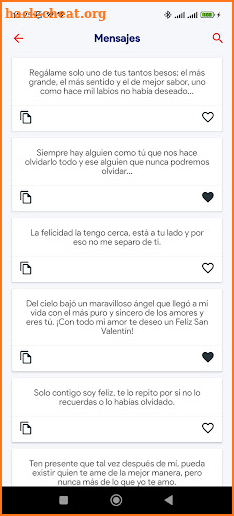 Frases para el 14 de Febrero screenshot