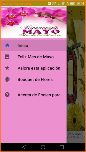 Frases para el Mes de Mayo screenshot