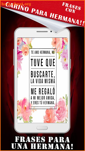 Frases Para Una Hermana Frases Con Cariño Bonitas screenshot