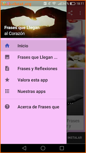 Frases Que Llegan Al Corazón screenshot