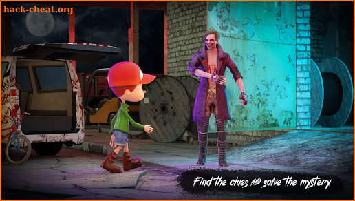 Freaky Scary Clown : Mystery Town Escape Game screenshot